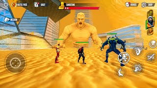 Sandstone Boss Fight! Epic Superhero Battle in Open World Action Game 💥 screenshot 3