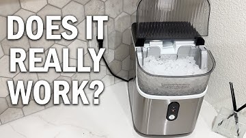 Kismile Nugget Ice Makers Countertop Review - Does It Really Work?
