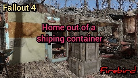 Fallout 4: shipping container home/#gaming #fallout4 #fallout 