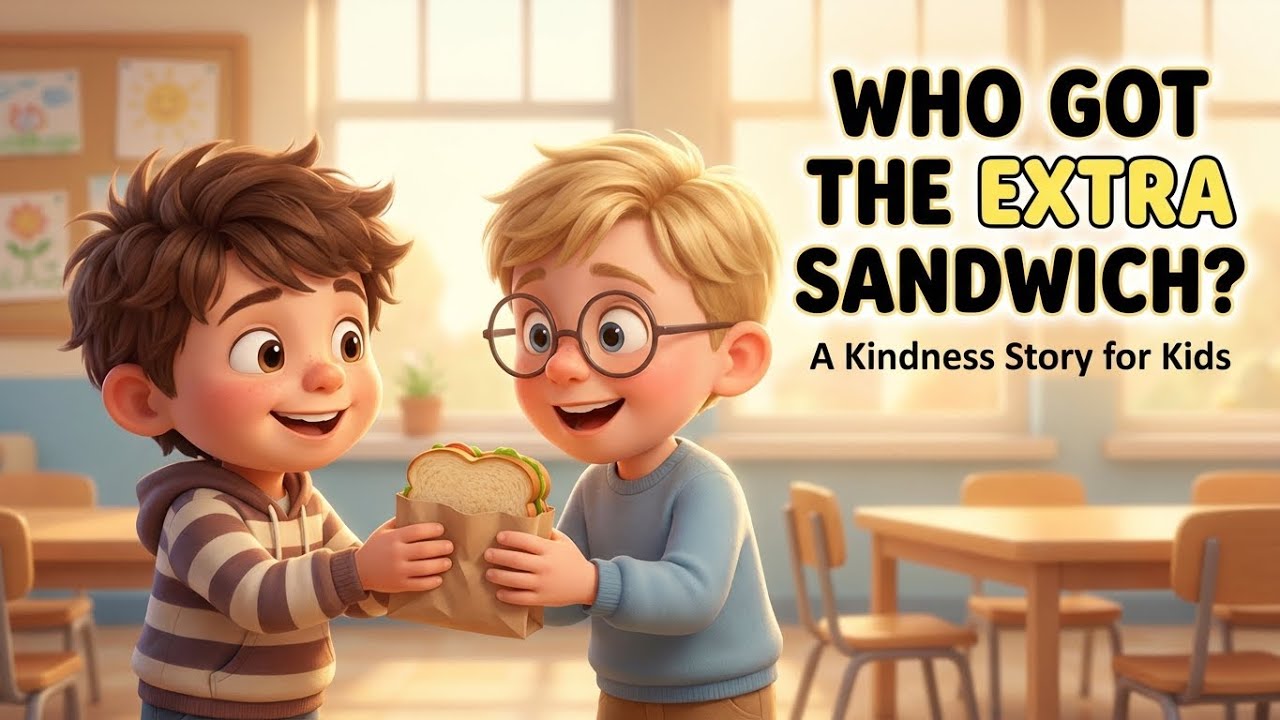 Did Noah do the right thing? | Pixar Style Moral Bedtime Story for Kids | Sharing & Empathy