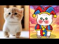 30 minutes of funny cats and dogss  ginger cat  when your cat look like clown  part 11