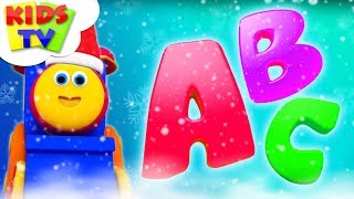 abc song bob the train christmas cartoons learning videos for children by kids tv