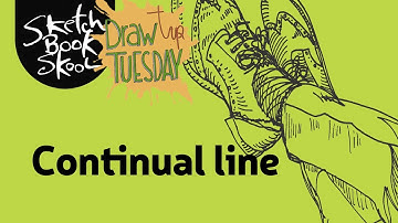 Draw Tip Tuesday: Continuous Line Drawing