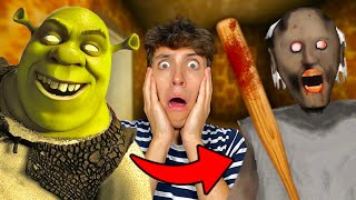 SHREK ES GRANNY!! | Grek's Hotel screenshot 3
