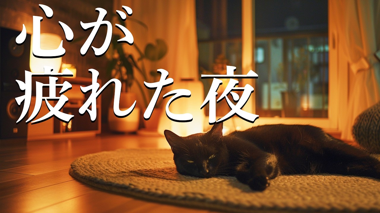 心が疲れきった夜に、ただ静かに流れるLo-Fi。｜Lo-Fi for Nights When Your Heart Feels Exhausted