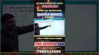 3D Geometry | Analytical Geometry | PYQ's | JSSC CGL Technical JTGLCCE-2026 #jssccgl #jssc