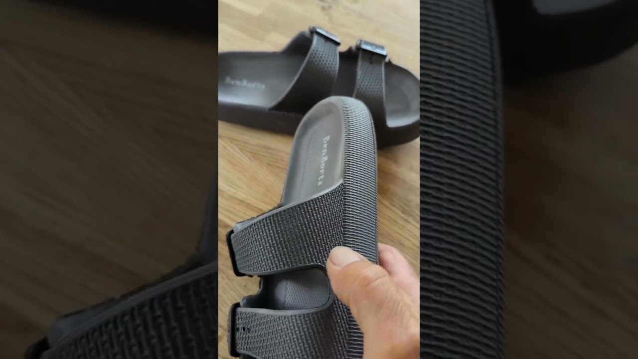 BenSorts Pillow Sandals, Thick Sole Adjustable Buckles Review