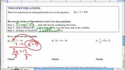 Sections 3.1 thru 3.3