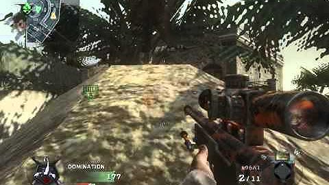 Call Of Duty: Black Ops - Awesome Jump Shot No Scope By AK