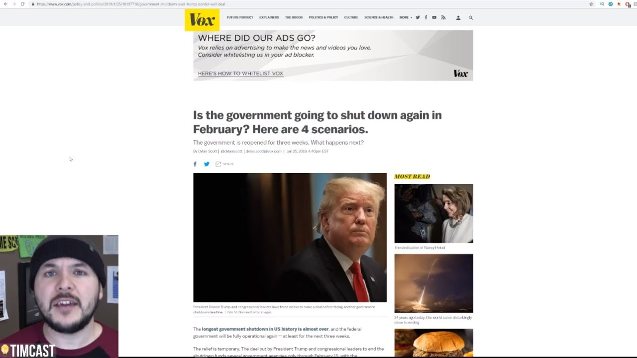 Trump CAVES On The Wall OR Is He A Genius?! Well Which Is It?!