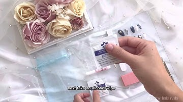 How to apply press-on nails: adhesive tabs and nail glue
