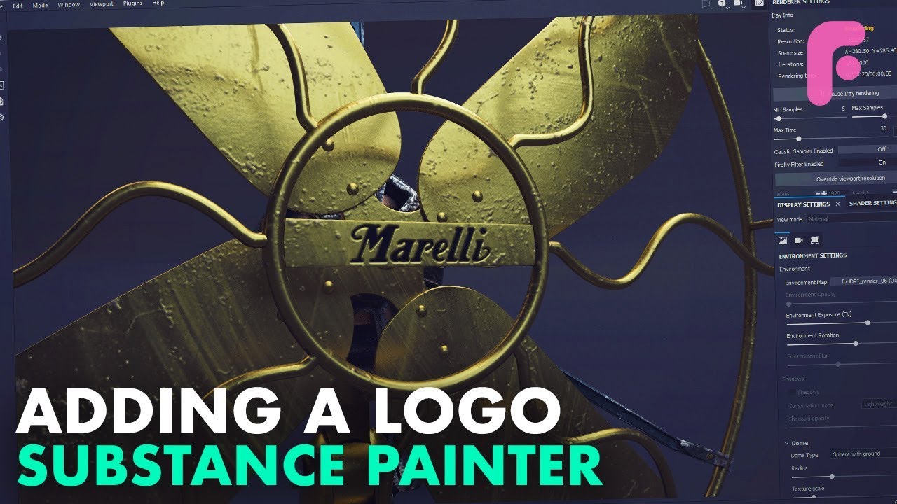 Adding a Logo to your Textures in Substance Painter
