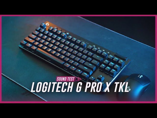 Logitech G Pro X TKL + G Pro X Superlight 2 Sound Test 