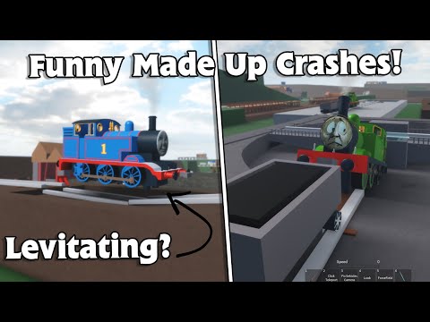 Roblox Thomas And Friends 🚂 Train Made-Up Crashes! 💥🤣