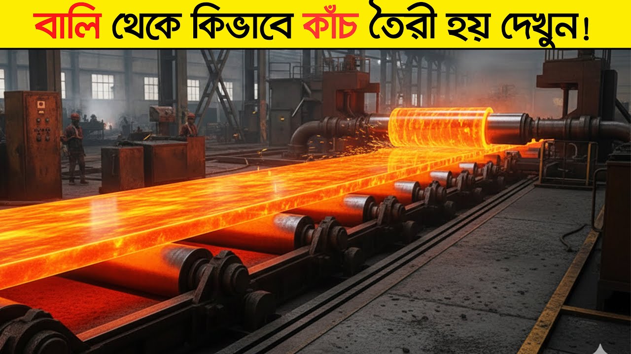 বালি কীভাবে কাচে পরিণত হয় যুক্তরাষ্ট্রের সবচেয়ে বড় কাচ কারখানার ভেতরে | টেক ৩৬০ | Tech 360