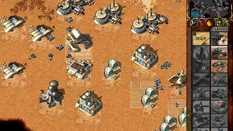 Dune 2000 1v1 Pere(A) vs Arma(H) 20171125 game 2