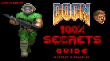 DOOM (1993) - Episode 1: Knee-Deep in the Dead - (GUIDE 100% SECRETS)
