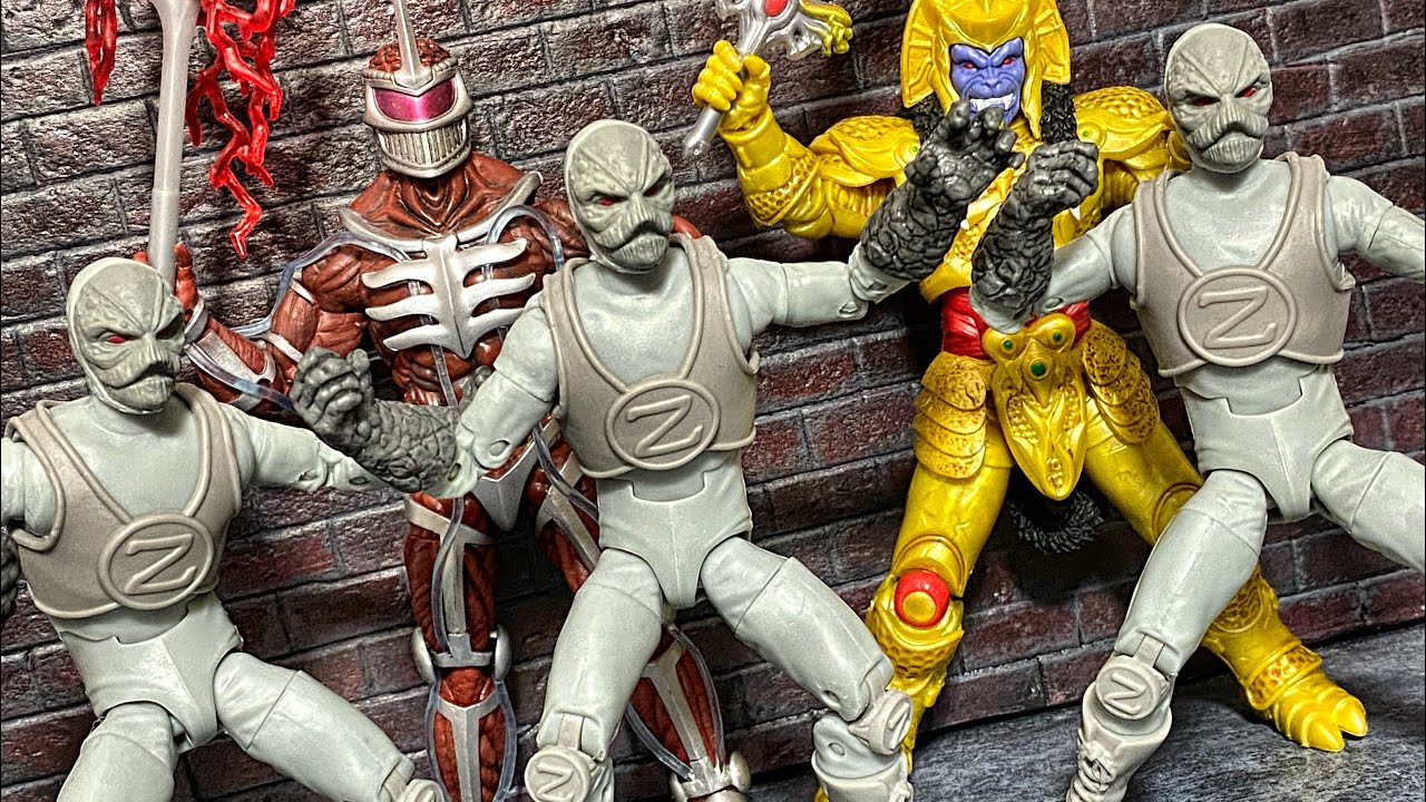 Z putty, power rangers, mmpr, lightning collection, Hasbro, putty patrol, p...