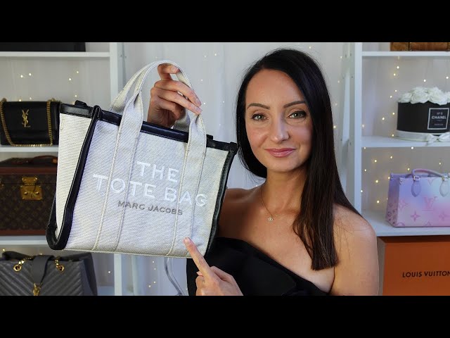 MARC JACOBS THE TOTE BAG UNBOXING & REVIEW + WHAT FITS INSIDE?