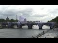French artist JR prepares 'cavern' art installation on Paris' Pont Neuf
