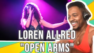 Loren Allred - Open Arms LIVE Mariah Carey COVER at Omeara in London | REACTION