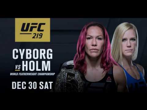 Watch Cris Cyborg vs Holly Holm Fight Promo