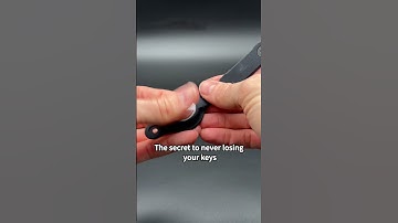 Put an END to key jingle 🙅‍♂️​ #keysmart #keyorganizer #keychain #airtag #lifehack #lifetips #shorts