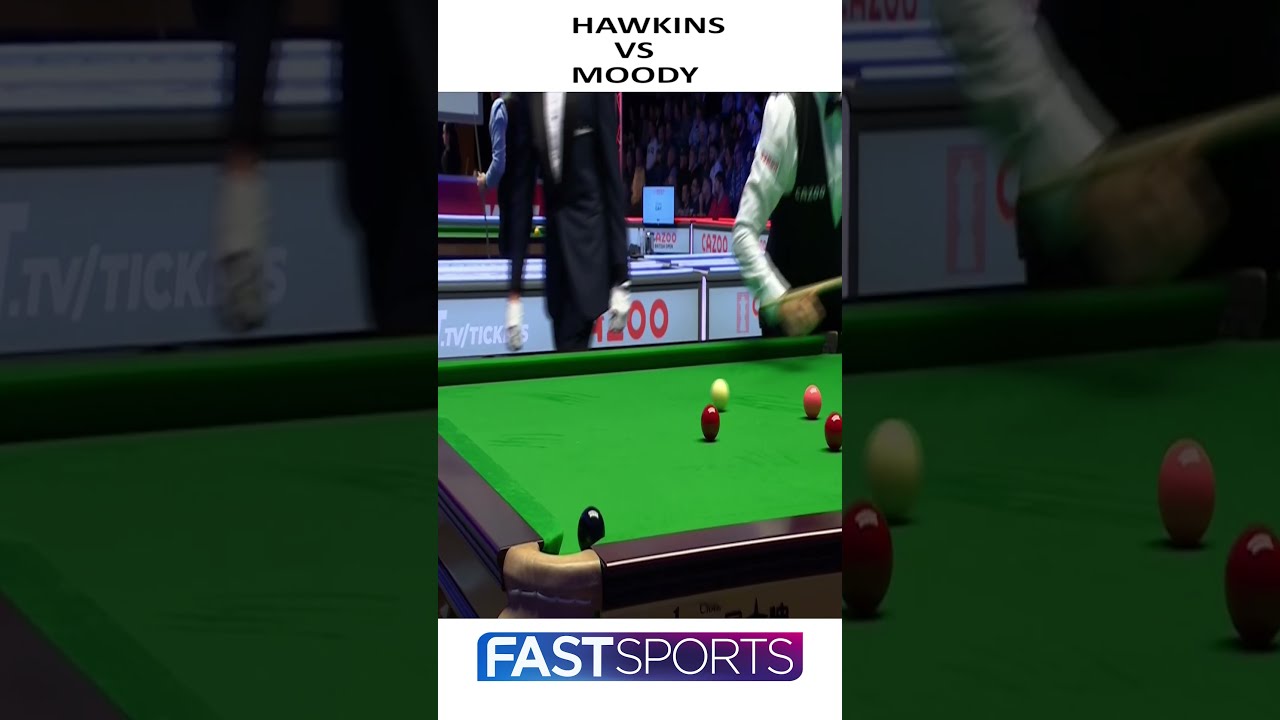 Barry Hawkins Scores a Half-Century Against Stan Moody in Snooker Showdown Fast Sports