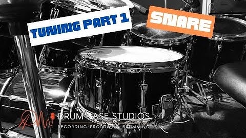 Improve Your Snare Sound. I find out how. Tips and tricks to drum tuning. Drum Tuning Part 1.