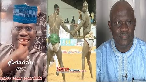 Après Combat lac 2  Eumeu sene, Réaction Mbaye sapar sapar