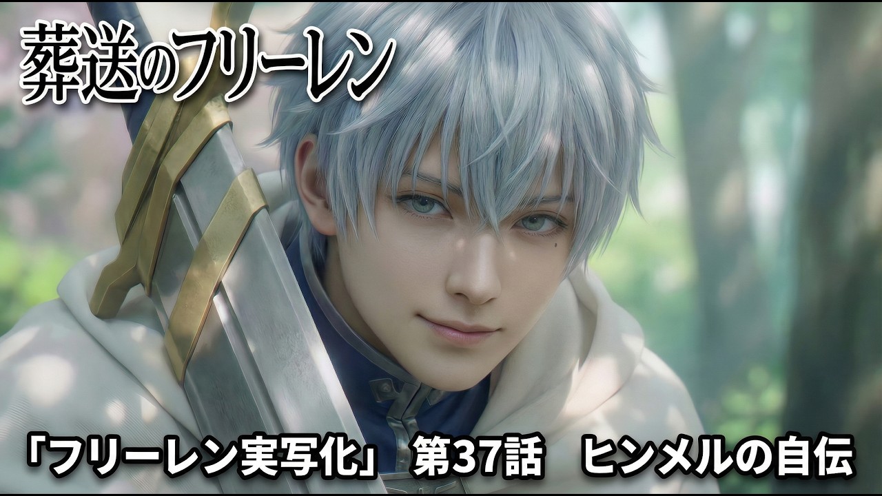 AIで『葬送のフリーレン 第37話 ヒンメルの自伝』を実写映画風に再現してみた！【映画クオリティ】｜Frieren in Real Life – AI Live Action