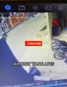 JAMBRET TAS MALAH KEHILANGAN MOTOR 😂