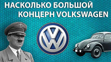 Насколько большой концерн Volkswagen (Они владеют Porshe,Bugatti,Lamborgini)