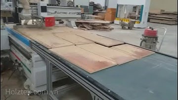 [ HOLZTEK ] R1325-R1V9F Automatic cnc cutting machine ( automatic tools change)