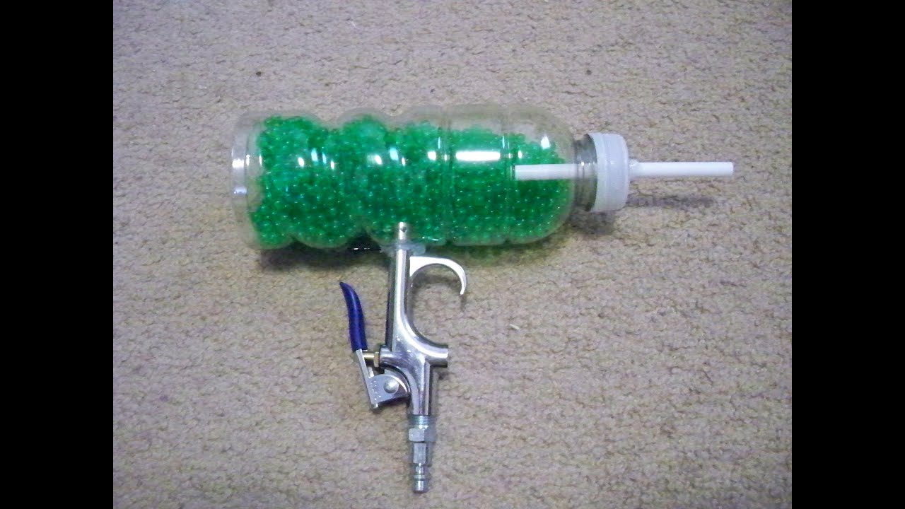 How To Make A Full Auto Airsoft Machine Gun From A Soda Bottle Version