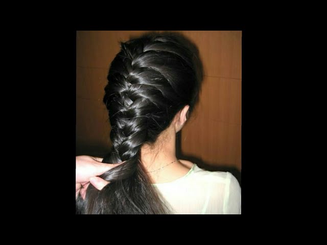 Basic three strand braid - YouTube