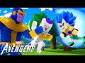 Minecraft - DRAGON BALL X VINGADORES - GOTENKS SUPER SAIYAJIN BLUE ! PARTE 2