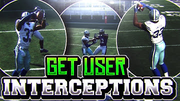 HOW TO GET USER INTERCEPTIONS IN MADDEN 18 FOR BEGINNERS | BEST TIPS TO GET PICKS IN MADDEN 18