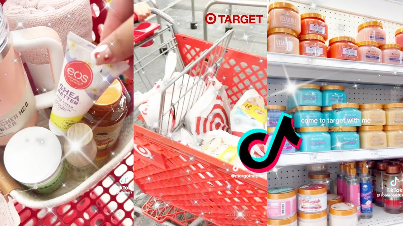 [ASMR] target shopping tiktok compilation 🍇🍋🍉