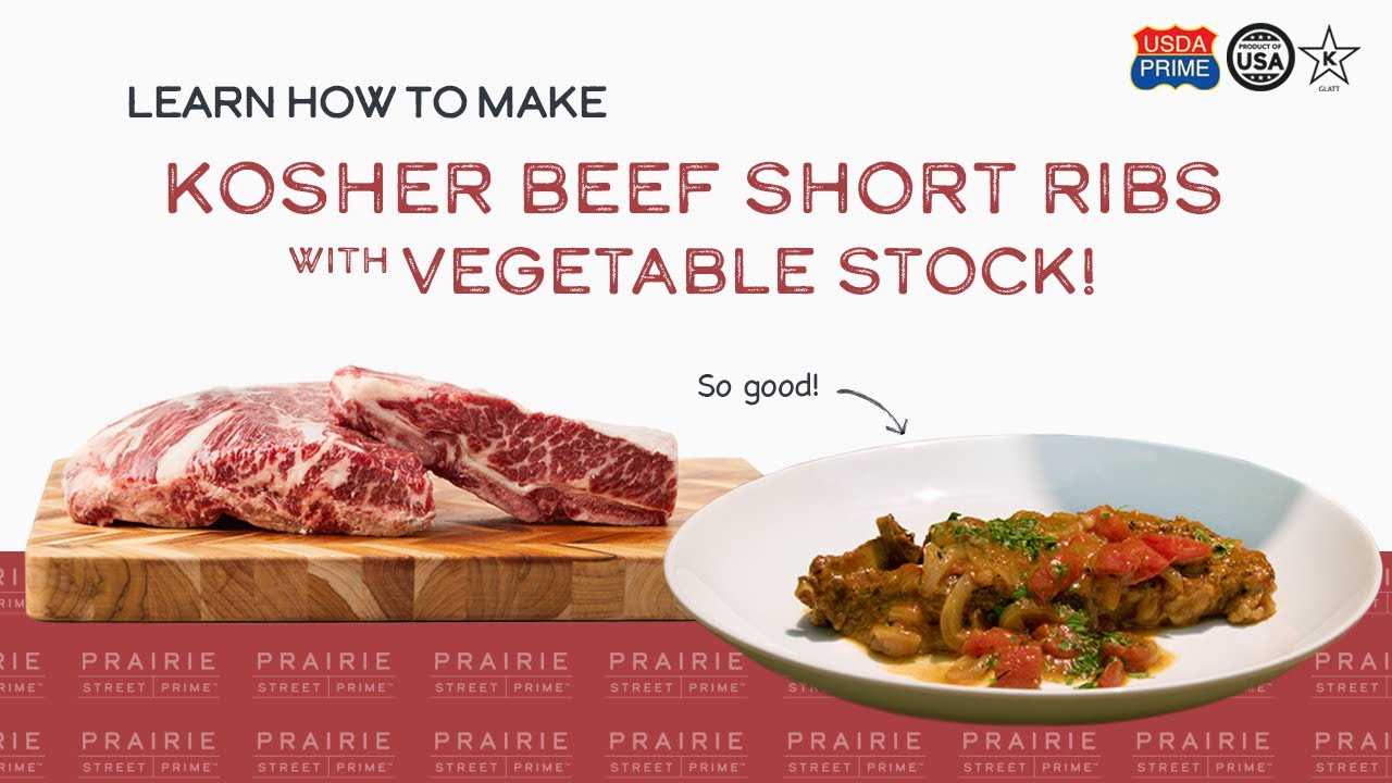 Kosher Beef Short Ribs with Vegetable Stock YouTube