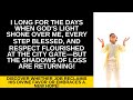 ISV - Day: 160 - Passage: Job 29-31