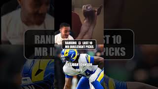 Famous Ranking last 10 Mr Irrelevant Picks in the NFL Draft Net Worth