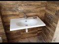 Bathroom sink installation