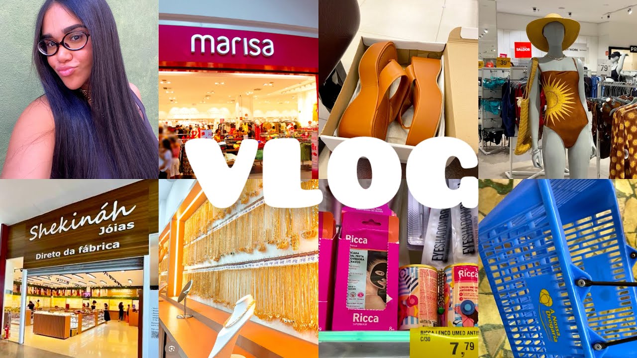 VLOG NO CENTRO DE CAXIAS + COMPRINHAS 