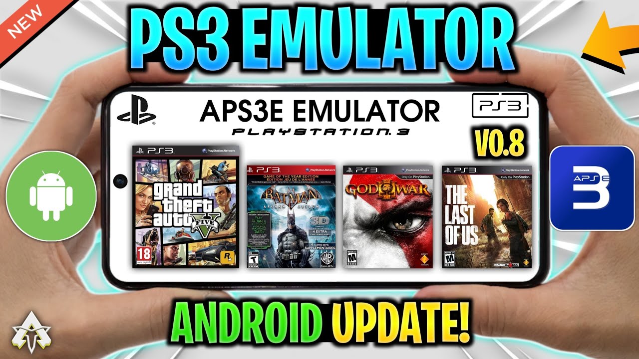 🔥 APS3e Emulator Android V0.8 - Setup & Gameplay Test! PS3 Emulator For ...