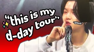 bts suga agust d tour was insanely ✨️WILD✨️