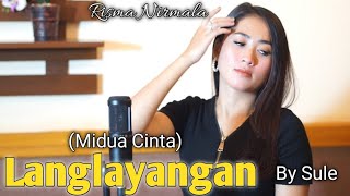 Langlayangan (Midua Cinta)-Sule//Risma Nirmala Feat Wagista TV Cover Electone Pongdut