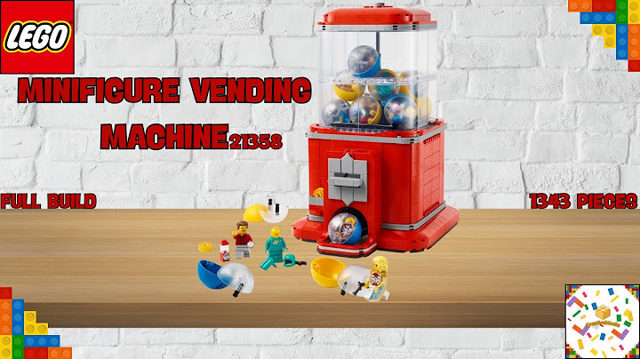 LEGO Minifigure Vending Machine (21358) : Secret Compartments Revealed!