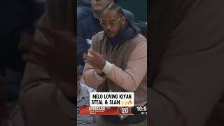 Melo Hyped Watching Kiyan Hoop