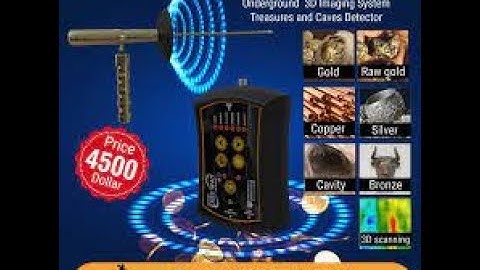 Easy Way smart 3d 17m depth long range gold detector